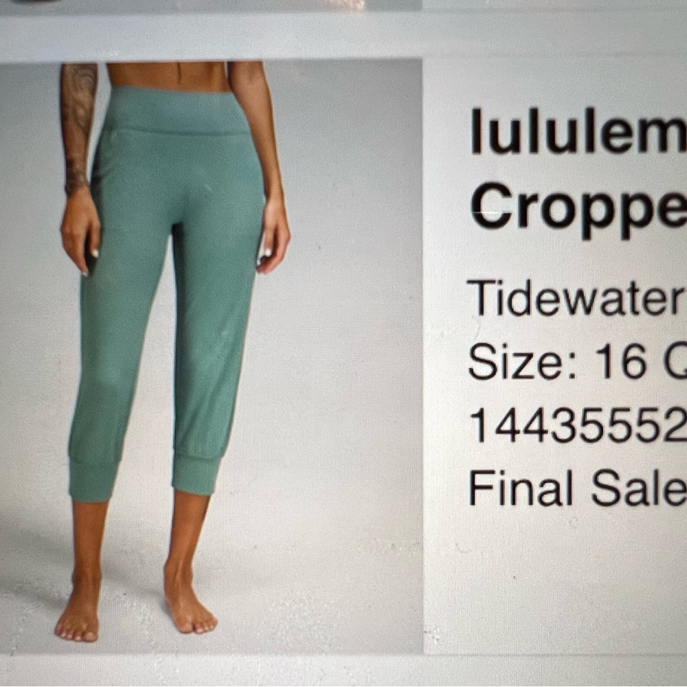 Lululemon Align Jogger Cropped 16